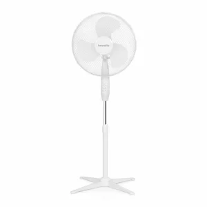 Bewello - Ventilator pe stativ - 40 cm - alb