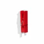 Cleme de Crăciun cu panglică - Moș Crăciun - 22 x 35 mm - 18 buc, 2 m / pachet