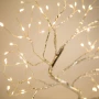 Decor LED pentru copac de masa - alb cald - cu baterie