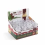 Decor lumanare LED - 7,5 x 3,6 cm - alb cald - plastic