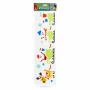 Decor pentru fereastră de Crăciun - din gel - 49,5 x 15 cm - 3 tipuri