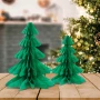 Decorațiune de brad - model brăduț - 3D, hârtie
