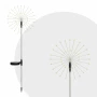 Floare solară - 90 microLEDuri - alb cald - 84 cm