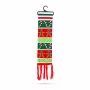 Fular de Crăciun - 100 cm - LED, cu baterie, verde