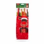 Învelitoare pentru sticle - model Ren - poliester - 32 x 12.5 cm