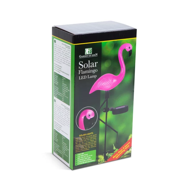 Lampă LED flamingo - detașabil - plastic - 52 x 19 x 6 cm
