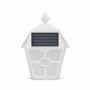 Lampa solara LED - alb, alb rece - 14 x 6,2 x 19 cm
