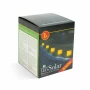 Lampă solară LED - model trunchi de copac - alb cald - 10 x 11 cm