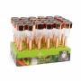 Lampă solară LED pt. exterior - 300 x 45 mm, metal,  Auriu rosé