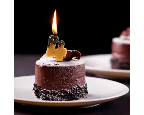 Lumanare pentru tort - cifra 4