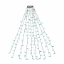 Lumini brad LED - 1.9 m - 120 LEDuri, alb rece - IP44