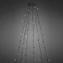 Lumini brad LED - 1.9 m - 120 LEDuri, alb rece - IP44