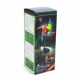 Mini - turbină eoliană solară LED - color, detașabilă - aluminiu, plastic - 75 x 23 x 23 cm
