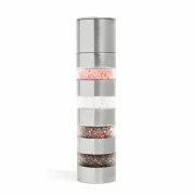 Râșniță pentru condimente 4 in 1 - inox - 5 x 21 cm - BEWELLO