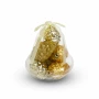 Set decor pentru brad - auriu - 6 piese / set