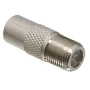 Adaptoare F / TV coaxsoclu F - fisa TV coaxpin aurit