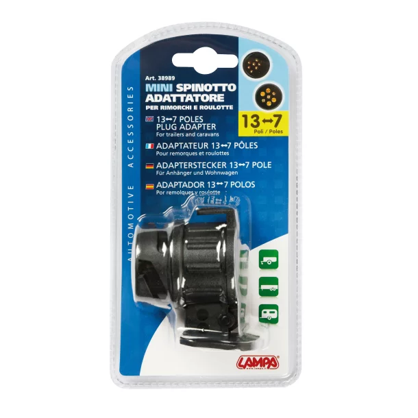 Adaptor fisa priza remorca 13-7 poli Lampa