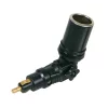 Adaptor priza bricheta DIN la Standard cu articulatie pivotanta - 12/24V 8A