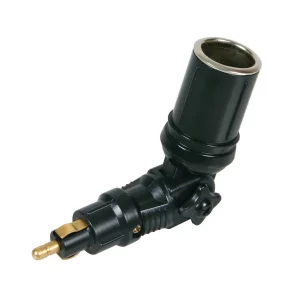 Adaptor priza bricheta DIN la Standard cu articulatie pivotanta - 12/24V 8A