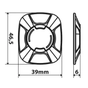 Adaptor universal pentru suport telefon mobil Opti Universal
