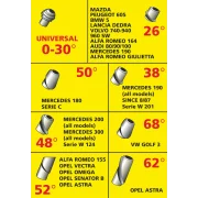 Antena complet automata cu kit montare De-Luxe Lampa 12V