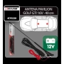 Antena pavilion cu amplificator semnal Golf GTI 16V 4Cars - 40cm