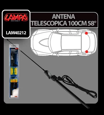 Antena telescopica Lampa - 100cm - 58°