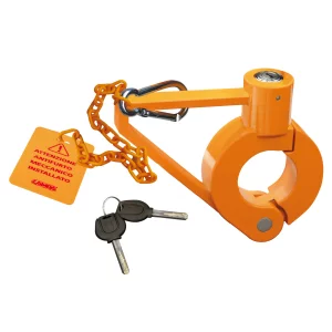 Antifurt blocare pivot cuplare semiremorca Secure Trailer
