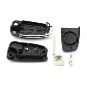 Audi - model nou - carcasă cheie tip briceag, cu 3 butoane - CARGUARD