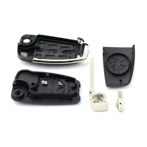 Audi - model nou - carcasă cheie tip briceag, cu 3 butoane - CARGUARD