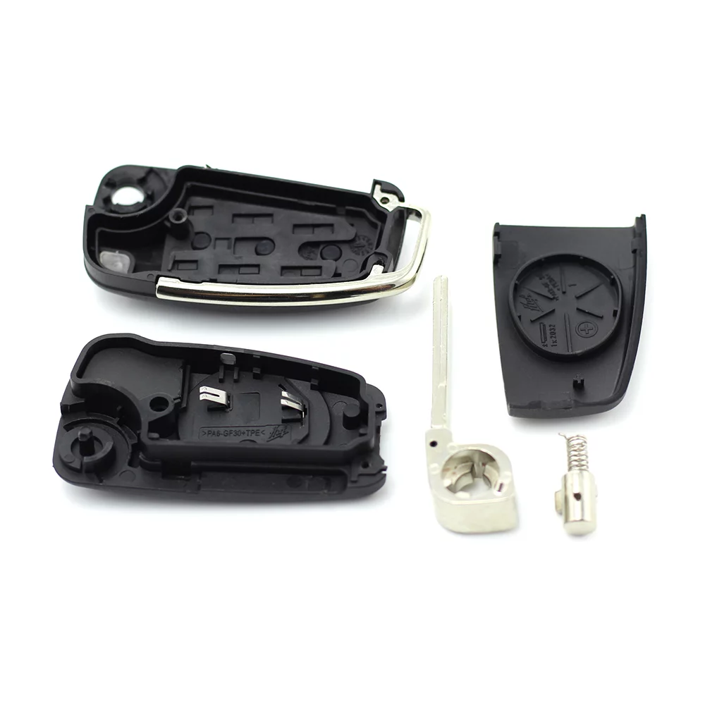 Audi - model nou - carcasă cheie tip briceag, cu 3 butoane - CARGUARD