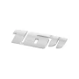 Autocolant 3D crom dimensiune janta - 16”