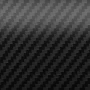 Autocolant folie fibra de carbon 3D, 100x127cm - Carbon/Negru