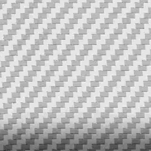 Autocolant folie fibra de carbon 3D, 100x150cm - Carbon/Argintiu