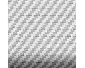Autocolant folie fibra de carbon 3D, 100x152cm - Carbon/Argintiu