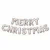 Balon de Crăciun &quot;Merry Christmas” - argintiu