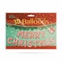 Balon de Crăciun &quot;Merry Christmas” - auriu rosé