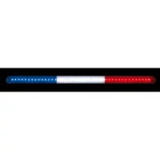 Banda 42LED 60cm 24V steag - Franta