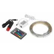 Banda LED RGB cu telecomanda 12/24V - 200cm