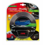 Banda ornament crom adeziva - 4m x 7mm