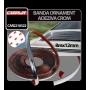 Banda ornament crom adeziva Carpoint - 8m x 12mm