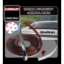 Banda ornament crom adeziva Carpoint - 8m x 9mm