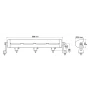 Bara 72LED Pluton New Horizons 10-30V 120W 10800lm-56cm