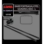 Bare portbagaj otel Quadra, 2buc - L - 127cm