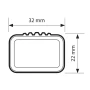 Bare portbagaj otel Quadra, 2buc - XL - 140cm