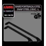 Bare portbagaj telescopice otel Snap Steel 2buc - L - 100÷136cm