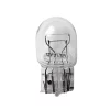 Bec 12V W21/5W - 21/5W pozitie si frana soclu sticla W3x16q 2buc Lampa