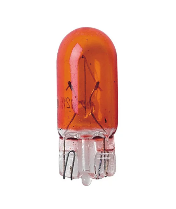Bec 12V - WY5W - 5W Semnalizare galben soclu sticla W2,1x9,5d 1buc Lampa