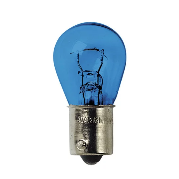 Bec Blu-Xe 21W 12V cap metal BA15s 2buc