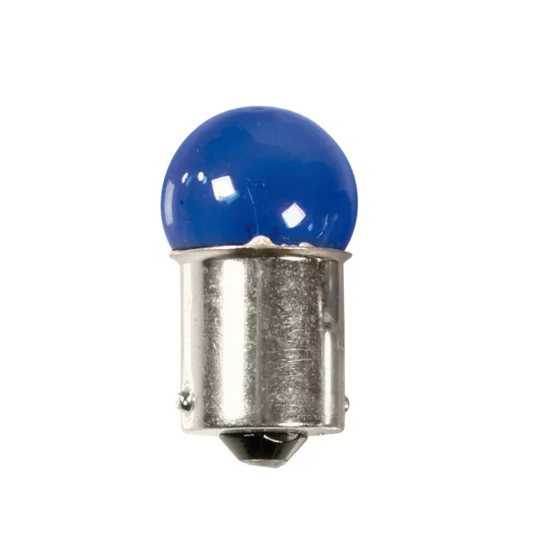 Bec Blu-Xe 5W 12V pozitie cap metal BA15s 2buc